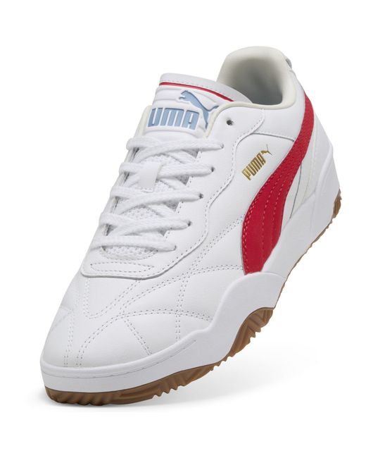 PUMA White Tifosi Lux Low-Top Trainers for men
