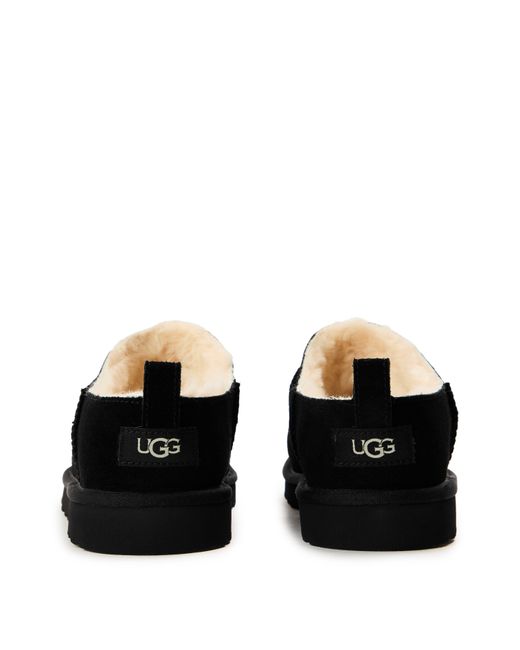 Ugg Black Classic Micro Snug Boots for men