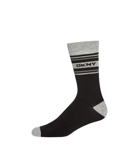 DKNY Black 3 Pack Gift Socks Elmwood for men