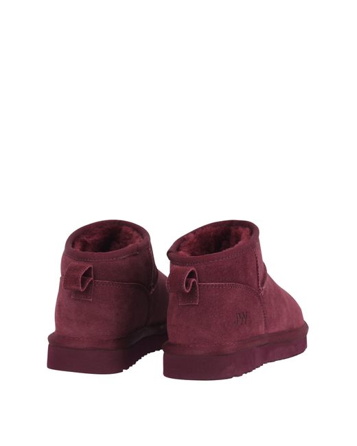 Jack Wills Purple Low Snug Boots