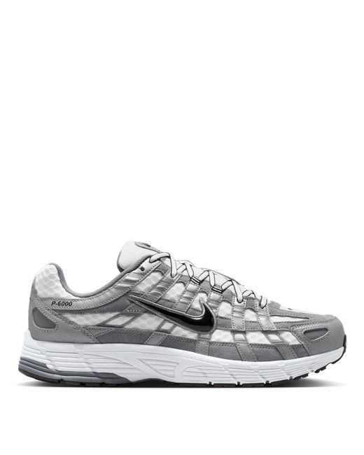 Nike White P-6000 Trainers for men