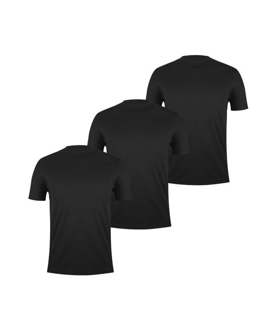 Donnay Black 3 Pack T Shirts for men