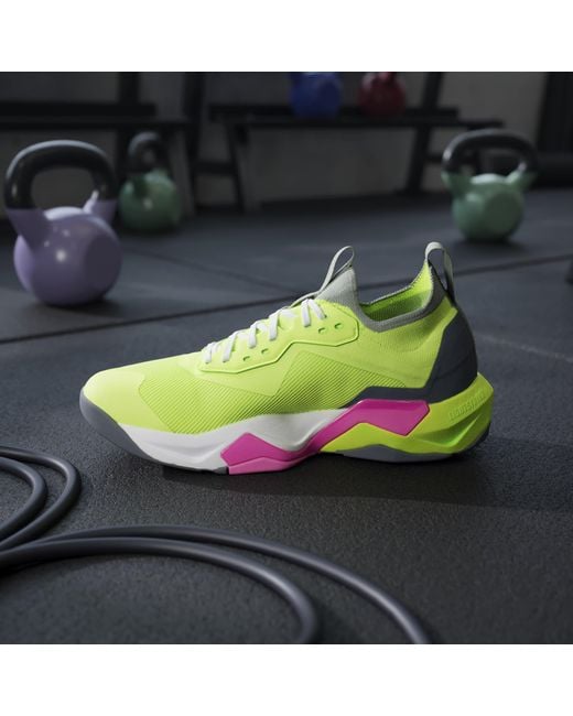Adidas Green Rapidmove Adv 2 Hiit Training Shoes for men