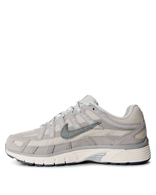 Nike Gray P-6000 Shoes for men