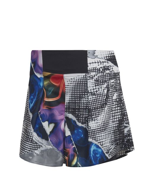 Adidas Blue Tennis U.S. Series Ergo Printed Shorts