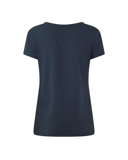 Jack Wills Blue Fullford Pocket T-Shirt Ladies