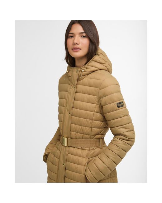 Barbour Natural Longline Jada Puffer Jacket