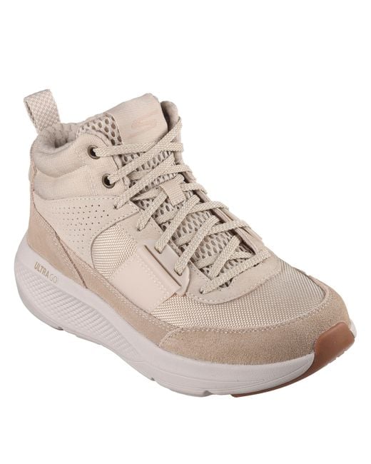 Skechers Natural Otg Elevate Slip On Trainers