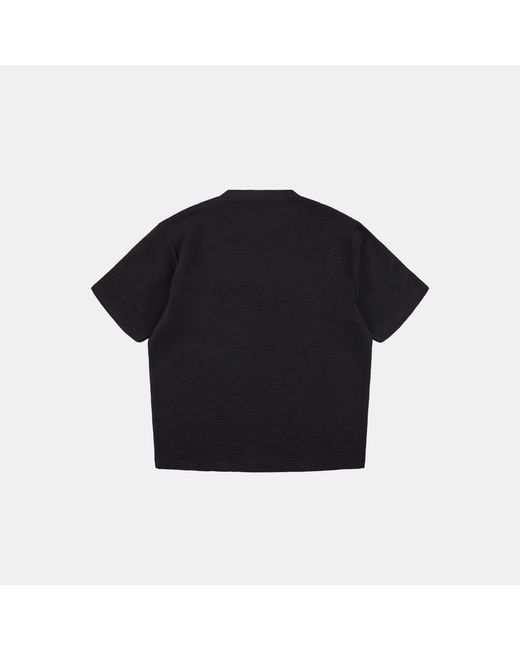 PREVU Black Ottoman Tee T-Shirt for men