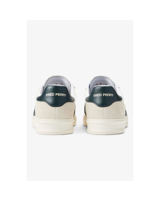 Fred Perry White Low-Top Trainers for men