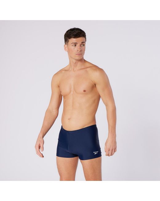 Reebok Blue Performance Swim Shorts Bardo for men