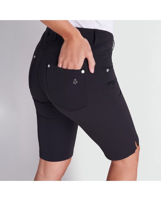 Calvin Klein Black Bermuda Golf Trousers