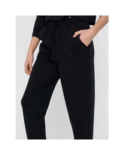 Only Play Black High Waist Closed Hem Jersey Joggers