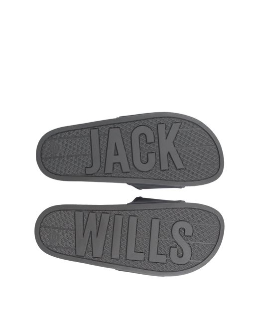 Jack Wills Gray Logo Sliders