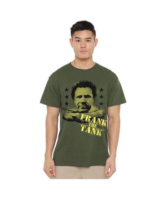 Other Green Old School Frank The Tank T Shirt Military for men