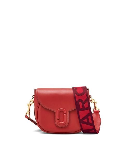 Marc Jacobs Red Small Saddle Bag