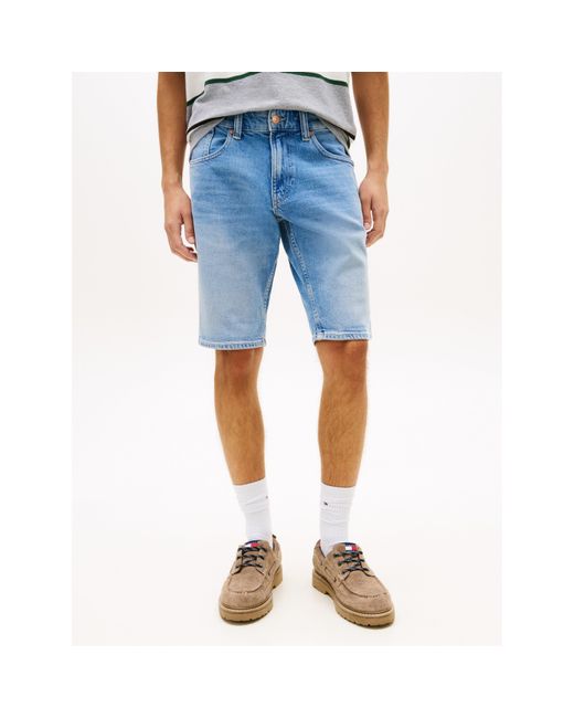 Tommy Hilfiger Blue Ronnie Denim Shorts for men