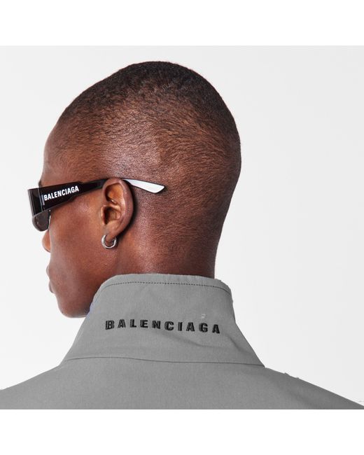 Balenciaga Blue Technical Fabric Tracksuit Top for men