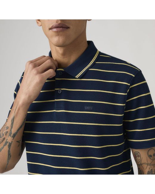 Levi's Blue Orig Polo Shrt for men