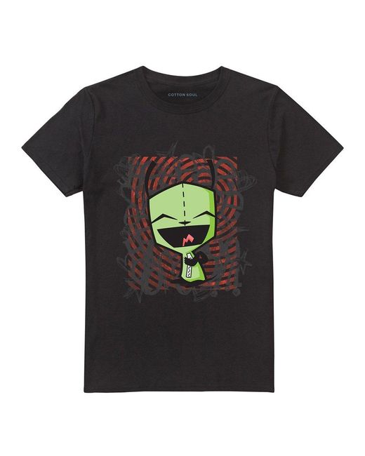 Other Black Invader Zim Happy Gir T Shirt for men