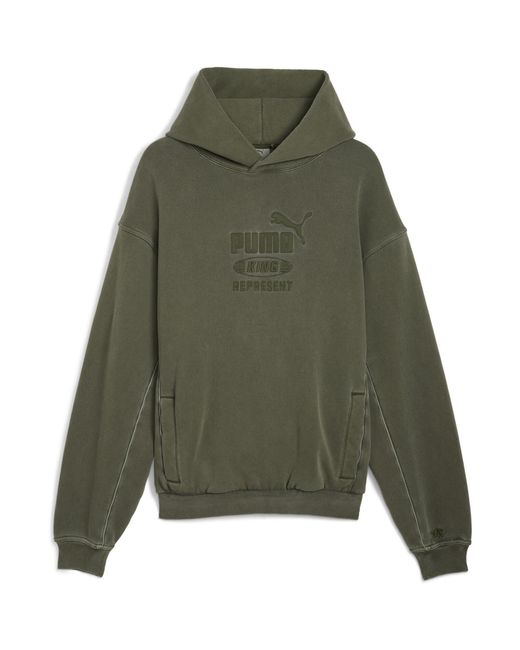 PUMA X REPRESENT Green Hoodie for men