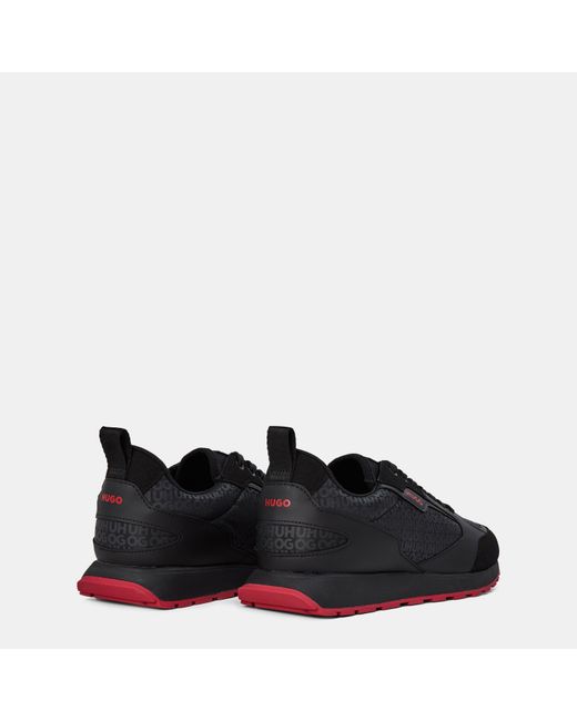 HUGO Black Icelin Runners for men