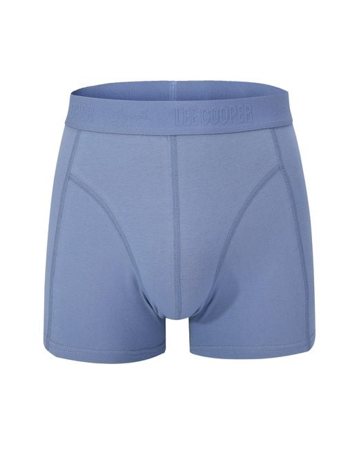 Lee Cooper Blue Essential Boxer Trunk 10-Pack for men