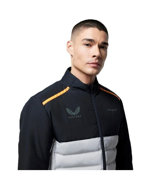 Castore Gray Licensed Rain Anorak Jacket for men