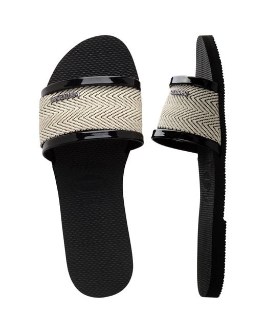 Havaianas Black Hav You Trancoso Premium Flip Flops
