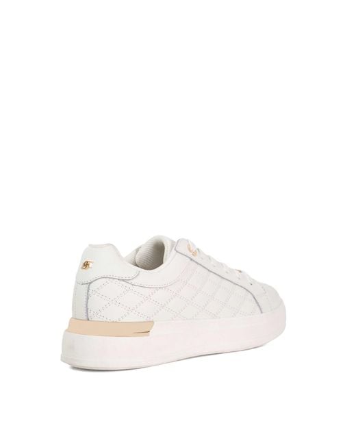 Dune White Elba Platform Trainers