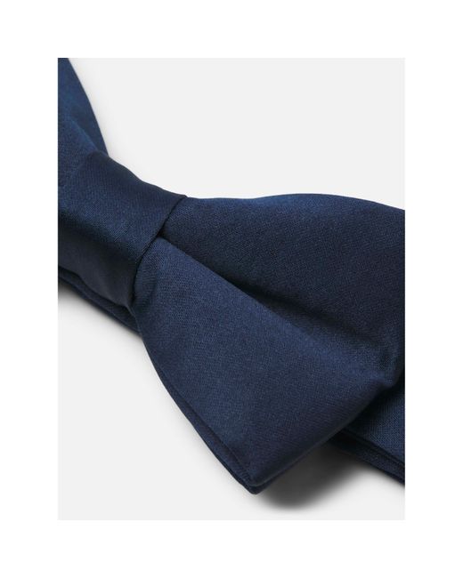 Jack & Jones Blue Solid Bowtie for men