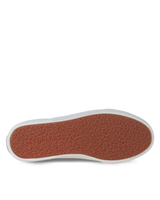 Superga White Micro Pro Trainers Ladies