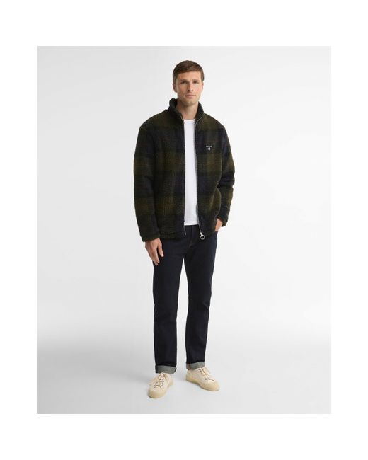 Barbour Black B.Li Tartan Fleece Sn64 for men