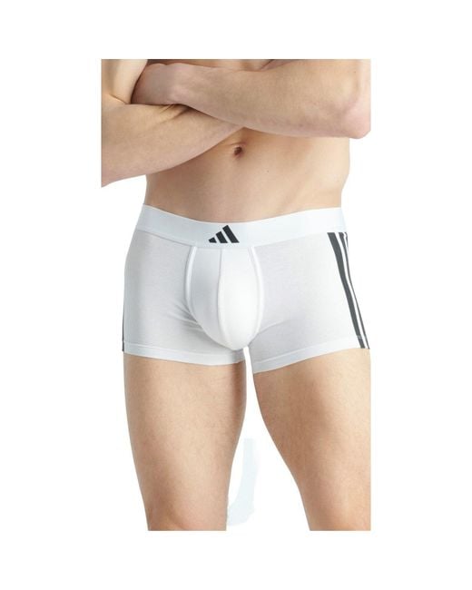 Adidas Black 2 Pack Boxers for men