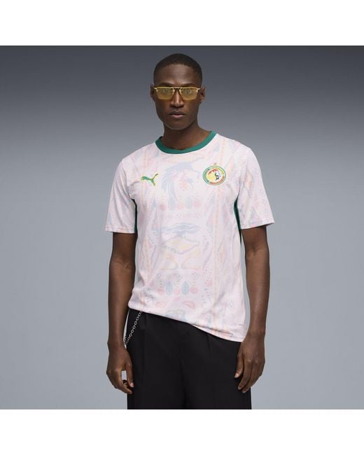 PUMA Pink Senegal Home Shirt World Cup 2026 for men