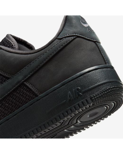 Nike Black Air Force 1 07 Shoes for men