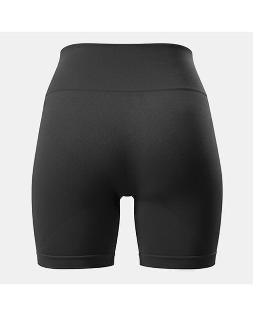 Usa Pro Black Seamless Longline Cycling Shorts