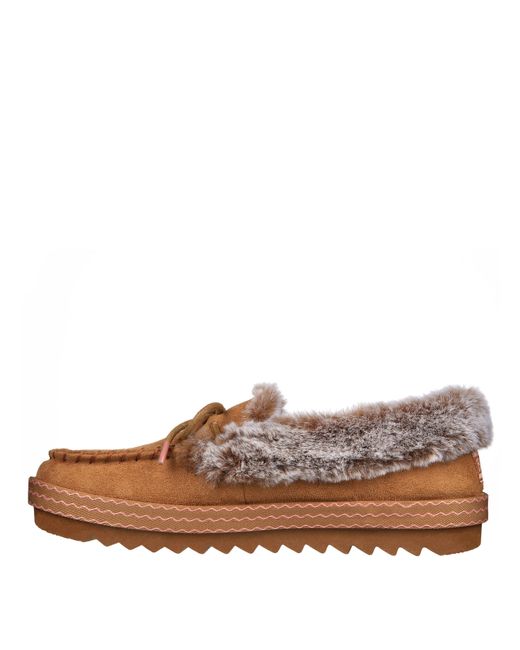 Skechers Brown Cozy Kiss Loafers