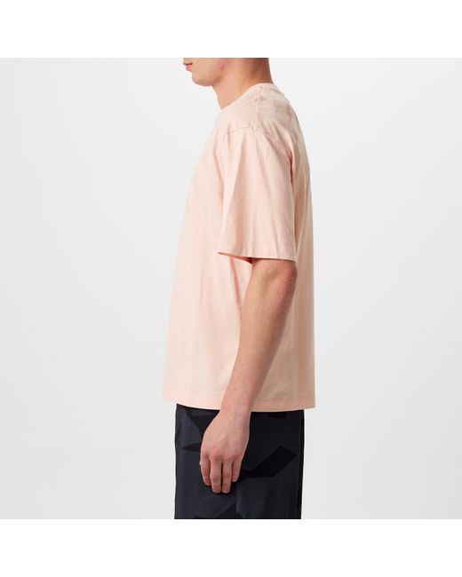 Neil Barrett Pink Thunderbolt T-Shirt for men