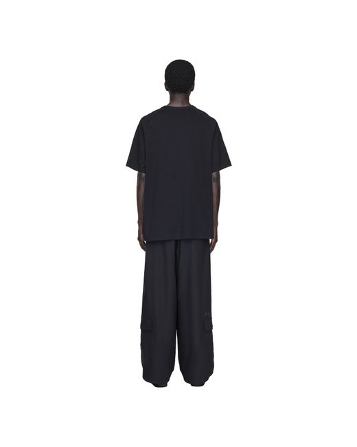 Y-3 Black Jsr Os Tshirt Sn42 for men