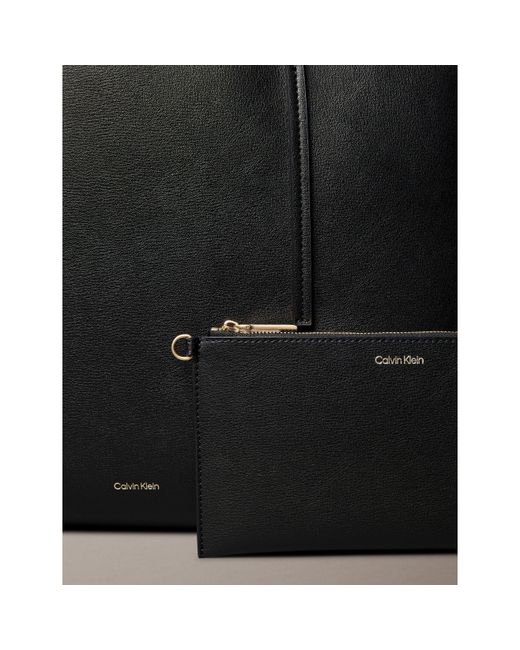 Calvin Klein Black Tote Bags