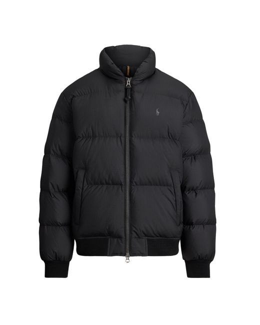 Polo Ralph Lauren Gray El Cap Quilted Medium Puffer Jacket for men