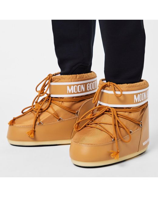 Moon Boot Brown Icon Low Boots for men