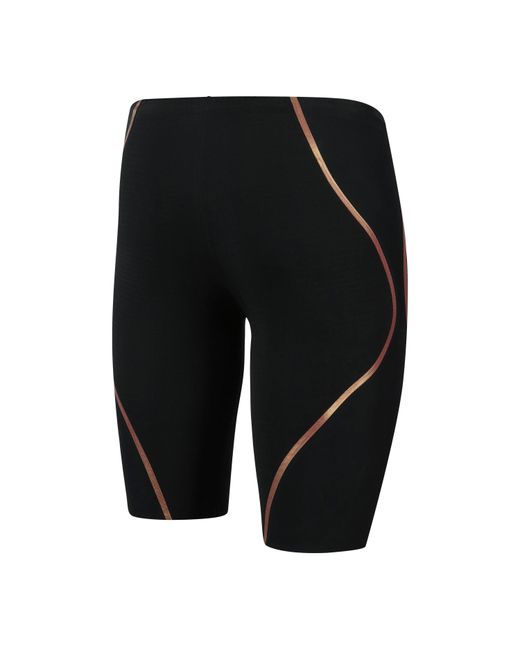 Speedo Black Fastskin Lzr High Waisted Intent Jammers for men