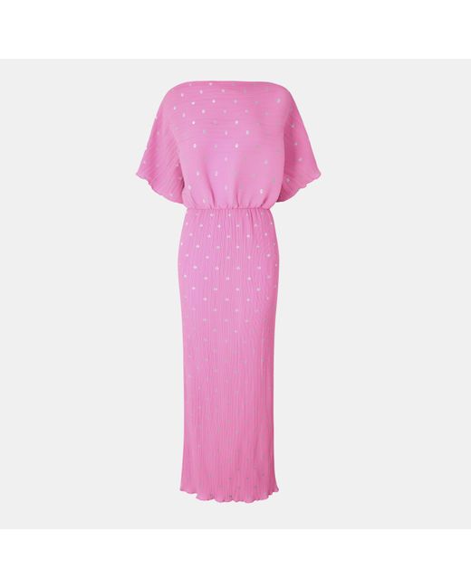 Never Fully Dressed Pink Tilly Maxi Dress