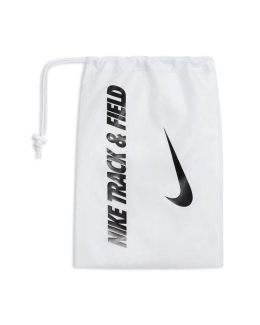 Nike Black Zoom Rival Distance Track Running Spikes for men