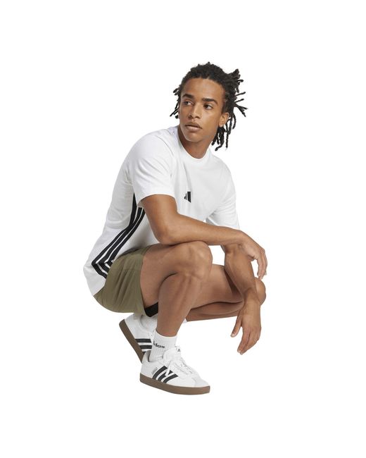 Adidas White T-Shirt for men