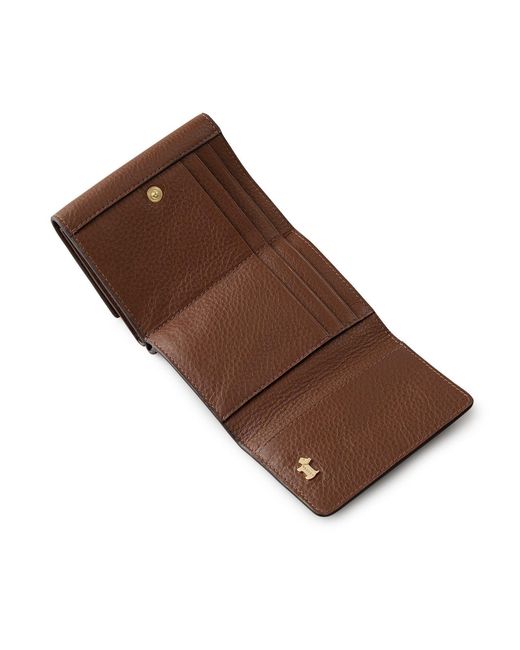 Radley Brown Leather Trifold Wallet