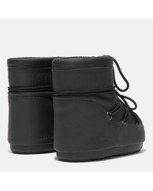 Moon Boot Black Mn Bt Icon Rbr Bt Lw