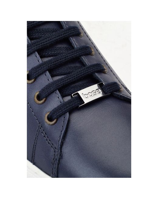 Base London Blue Tucker Sneaker for men